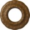 Ekena Millwork Lisbon Ceiling Medallion (Fits Canopies up to 7"), 15 3/8"OD x 7"ID x 1"P, Smokey Topaz Crackle CM15LISTC - alternate 1